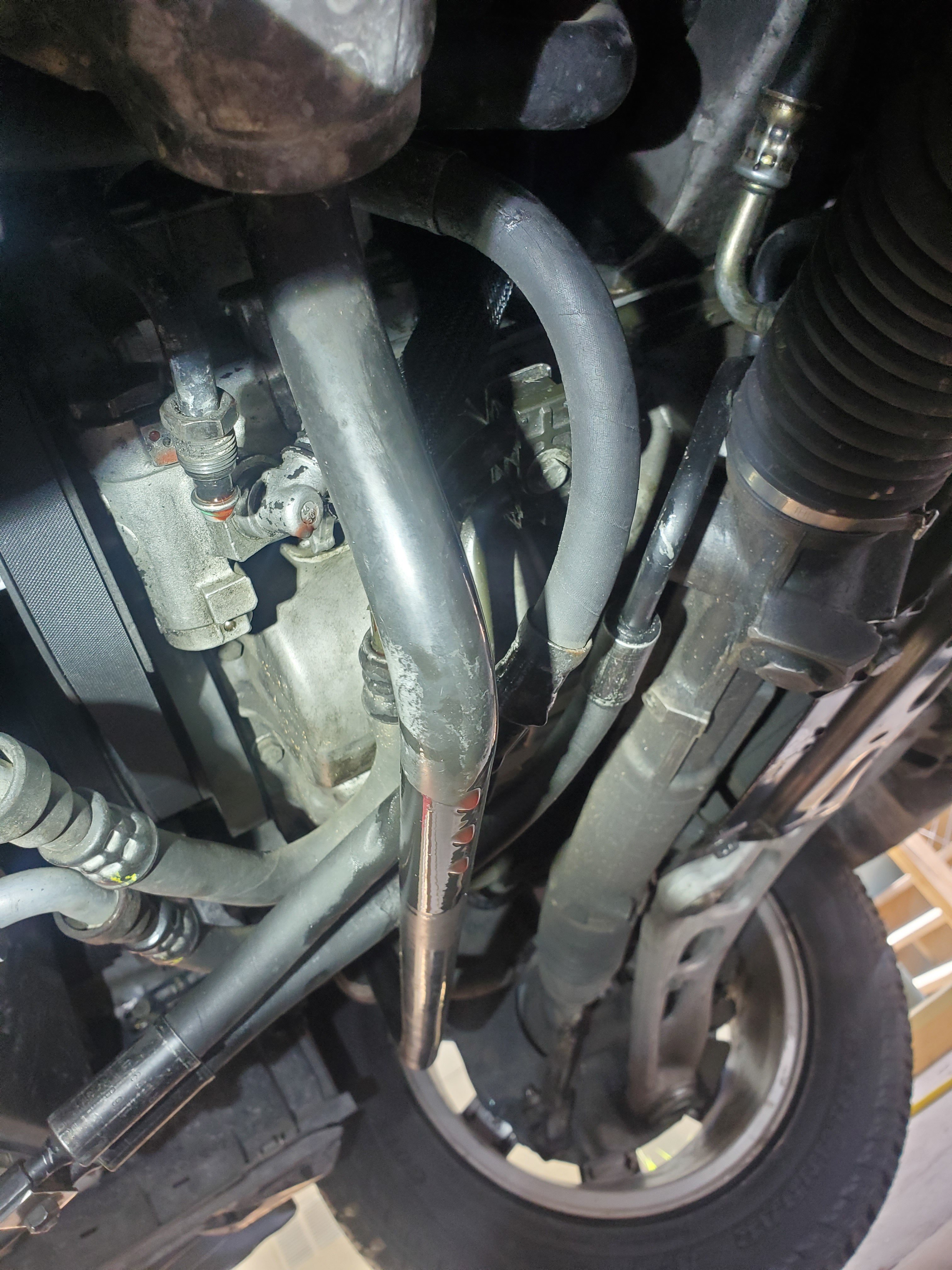 Exhaust system repair by mobile mechanic Austin